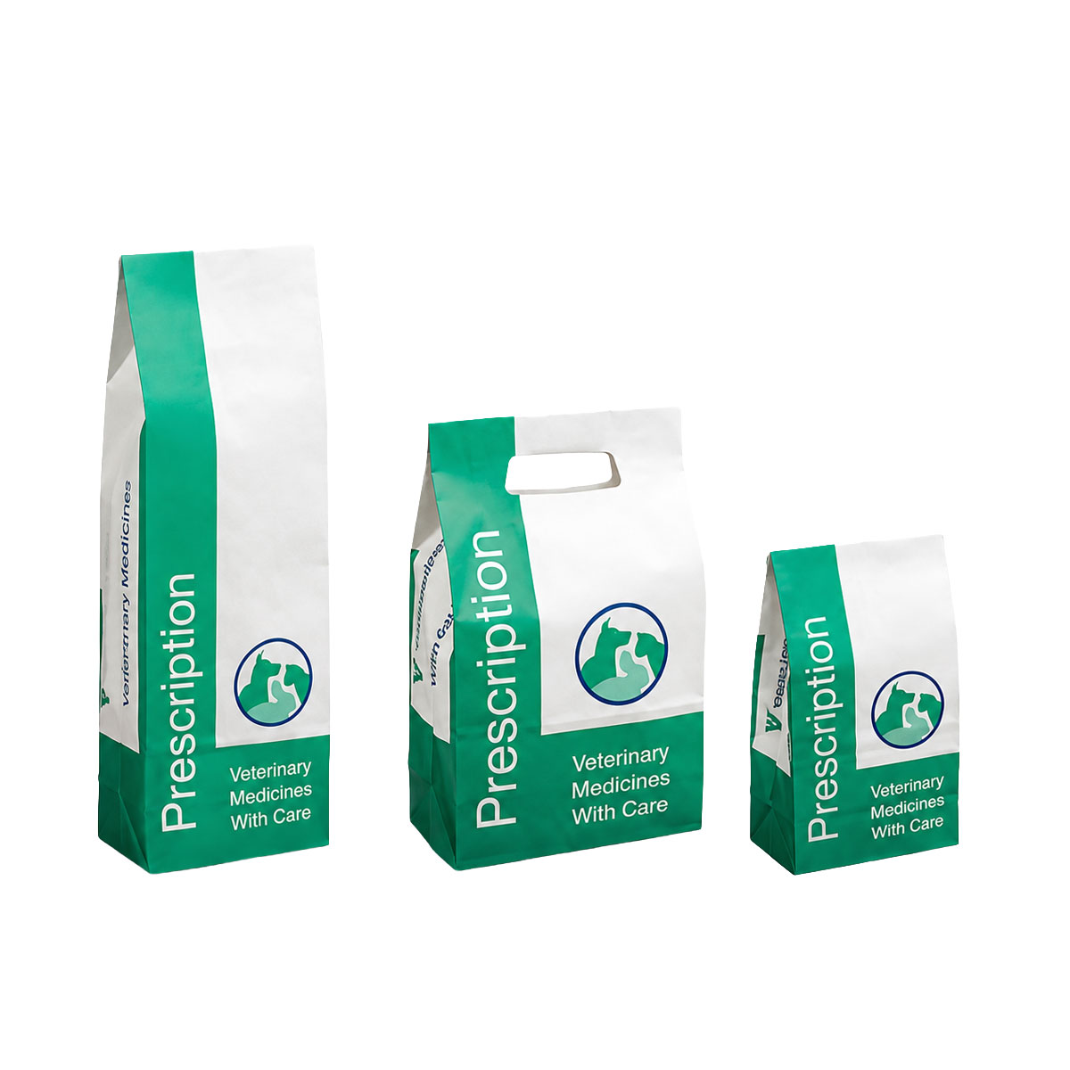 Vet Paper Prescription Bags
