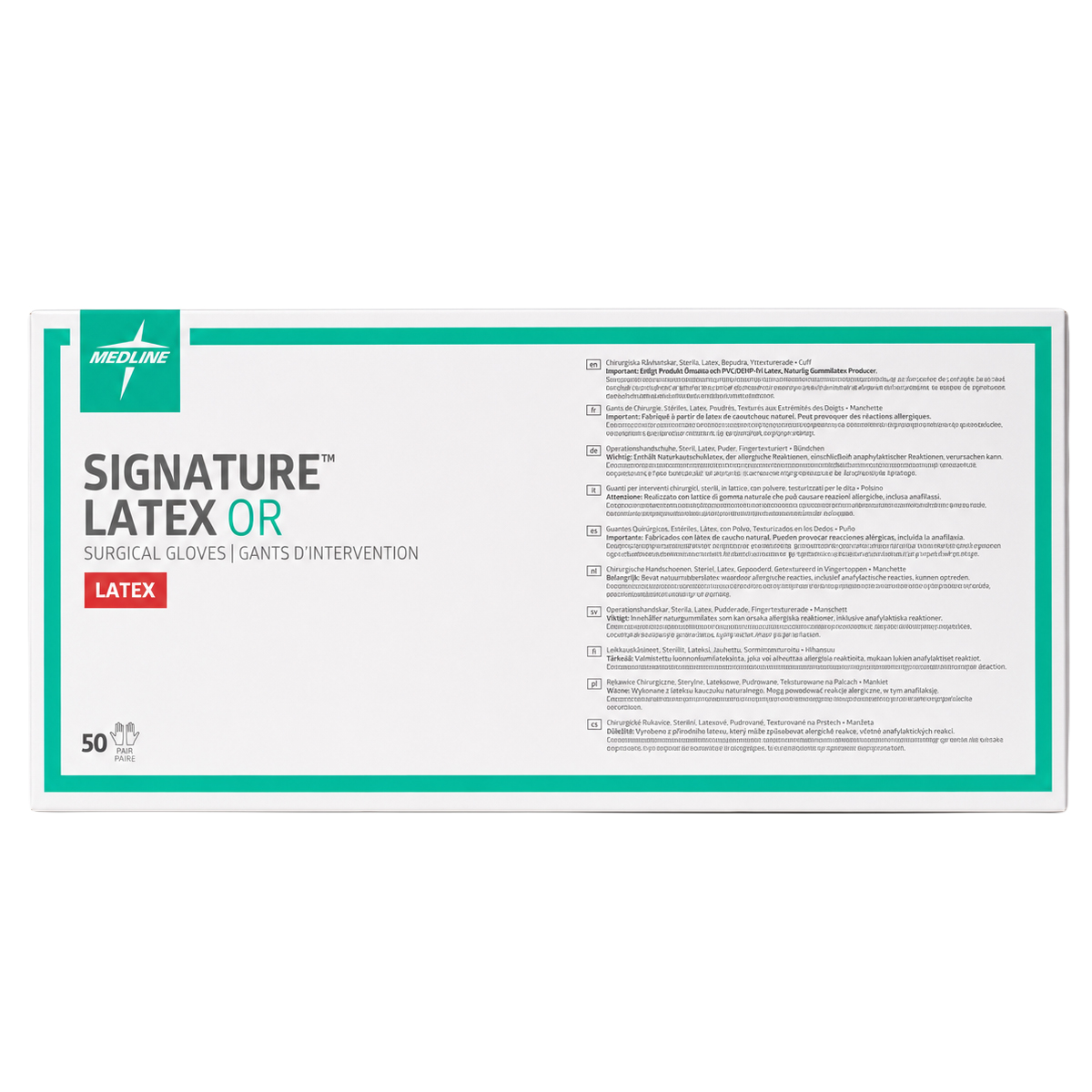 Signature Latex OR Surgical Gloves