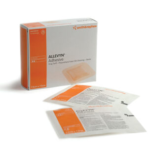 ALLEVYN Adhesive Foam Dressing - 7.5cm x 7.5cm