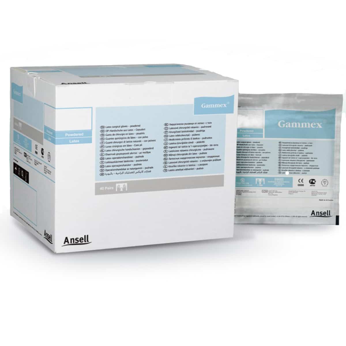 Ansell Gammex Powdered Surgical Gloves