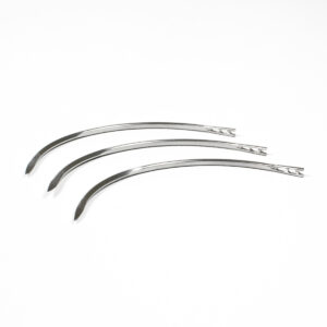Barber Curved-Sharp Triangular Suture Needle - 14