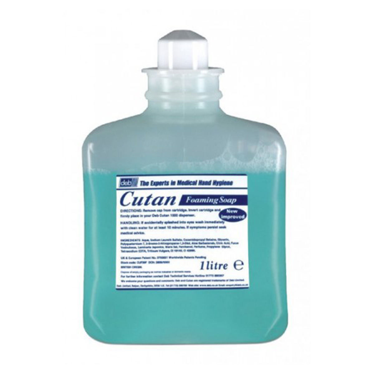 Deb Cutan Foaming Soap Refill CUF39P
