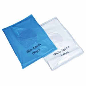 Premium Disposable Waterproof Apron Flat Pack