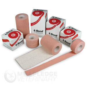 E-BAND™ Elastic Adhesive Bandage - 2.5cm (Pack of 12)
