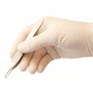 Latex Gloves (Powder-Free) - Small