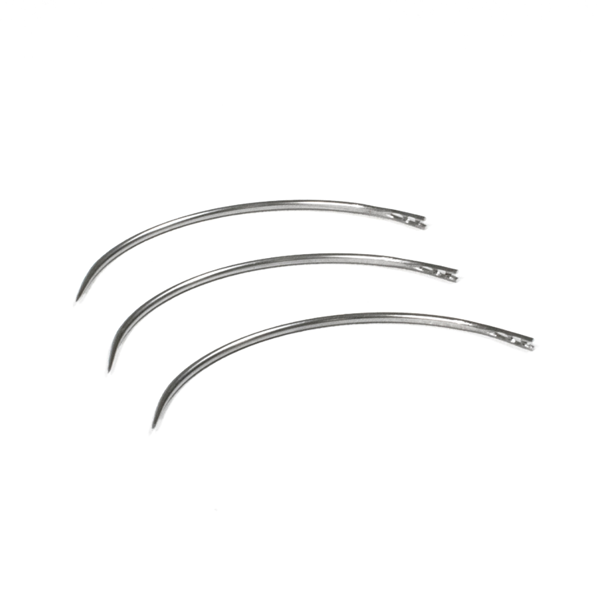 Barber Curved Round Suture Needle