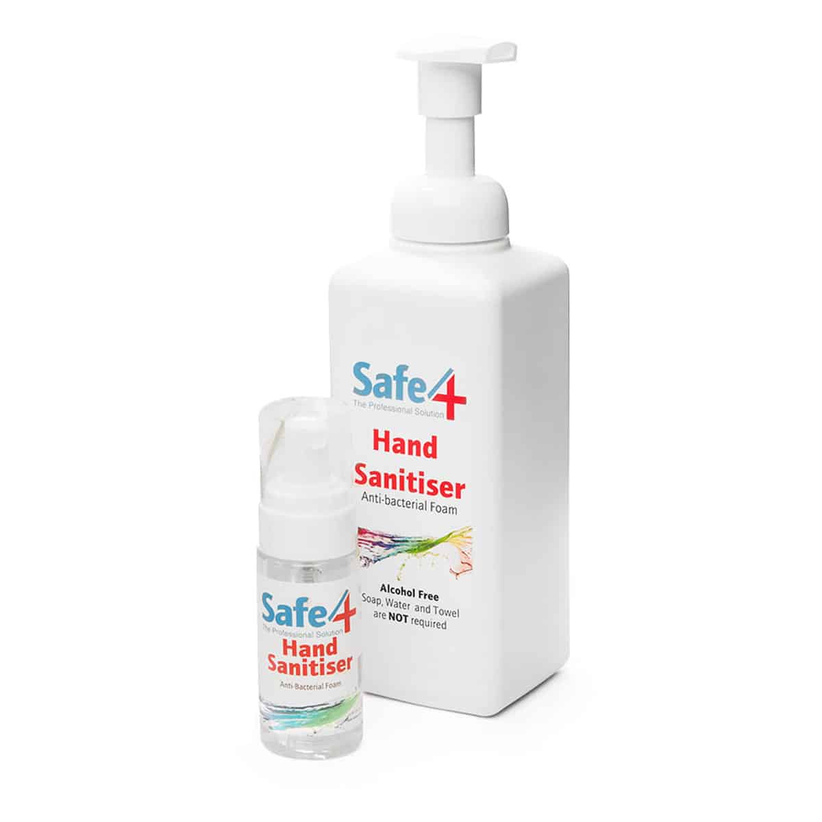 Safe4 Alcohol-Free Hand Sanitiser 