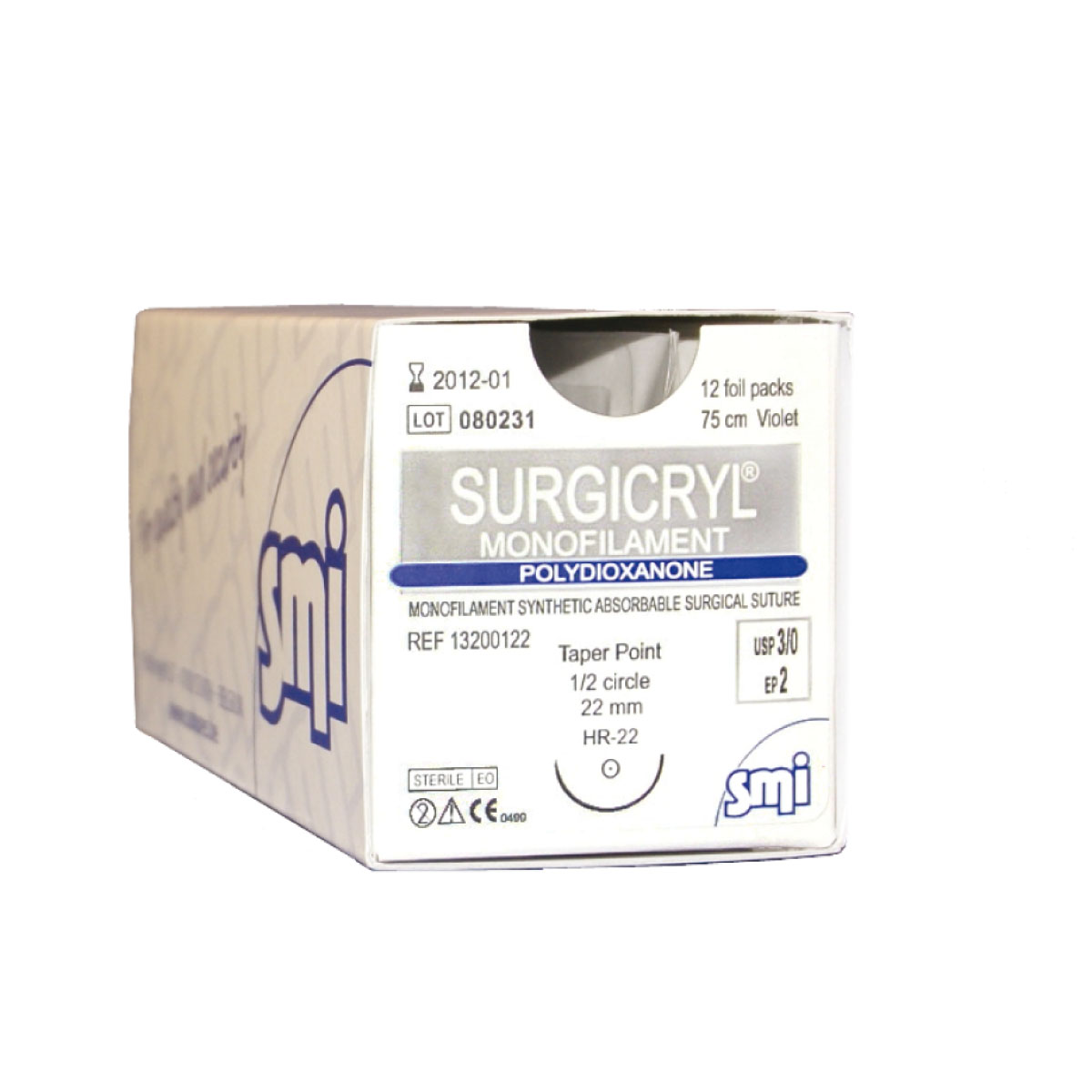 Surgicryl PDO Suture Foil Packs
