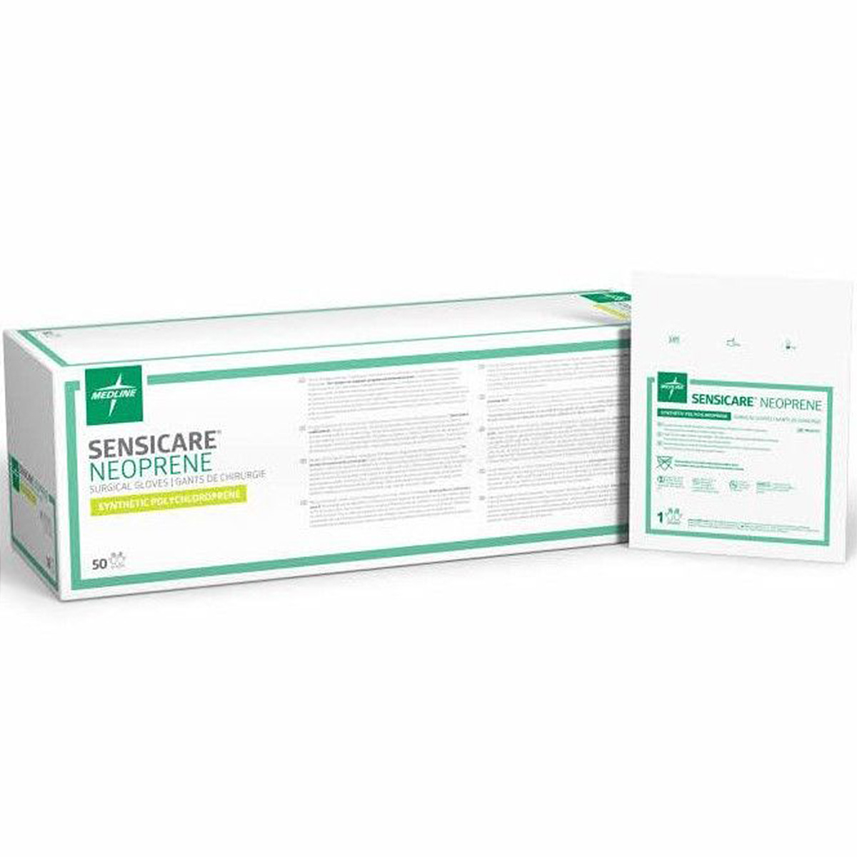 Sensicare Neoprene (Latex-Free) Surgical Gloves