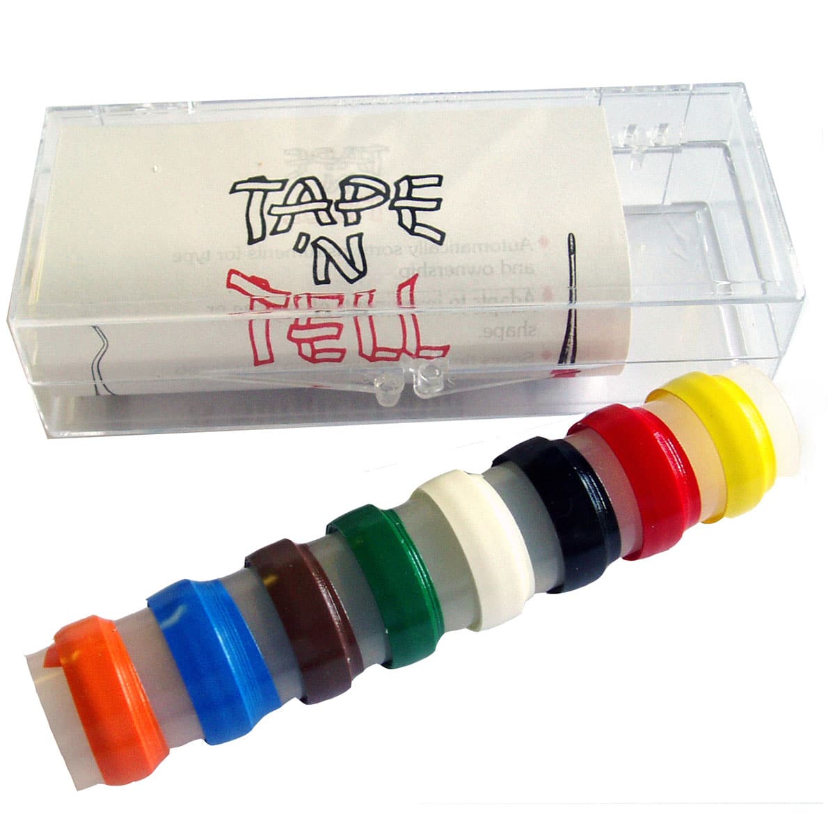 TAPE 'N' TELL Identification Tape
