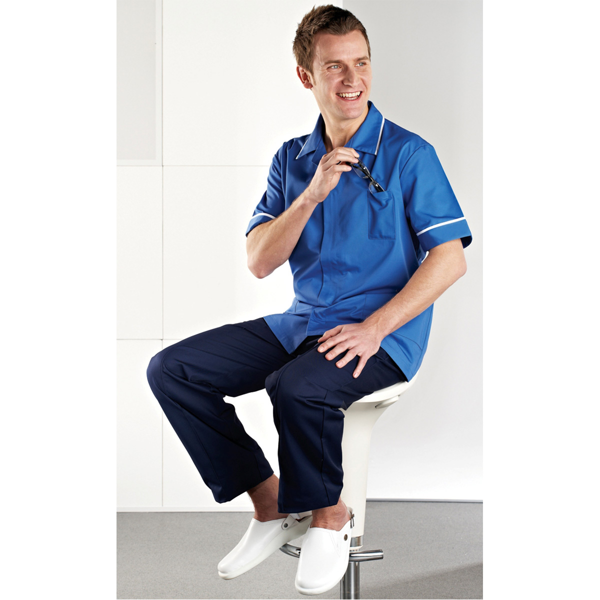 Male Zip Fasten Tunic