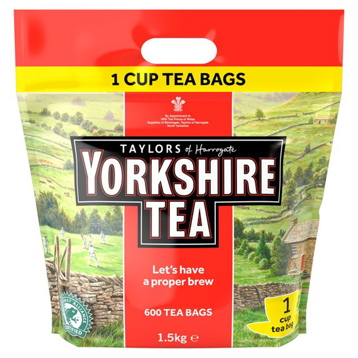 Yorkshire Tea Bags - 600 Pack