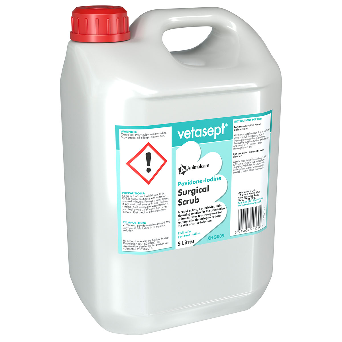 Vetasept Povodine Iodine Surgical Scrub