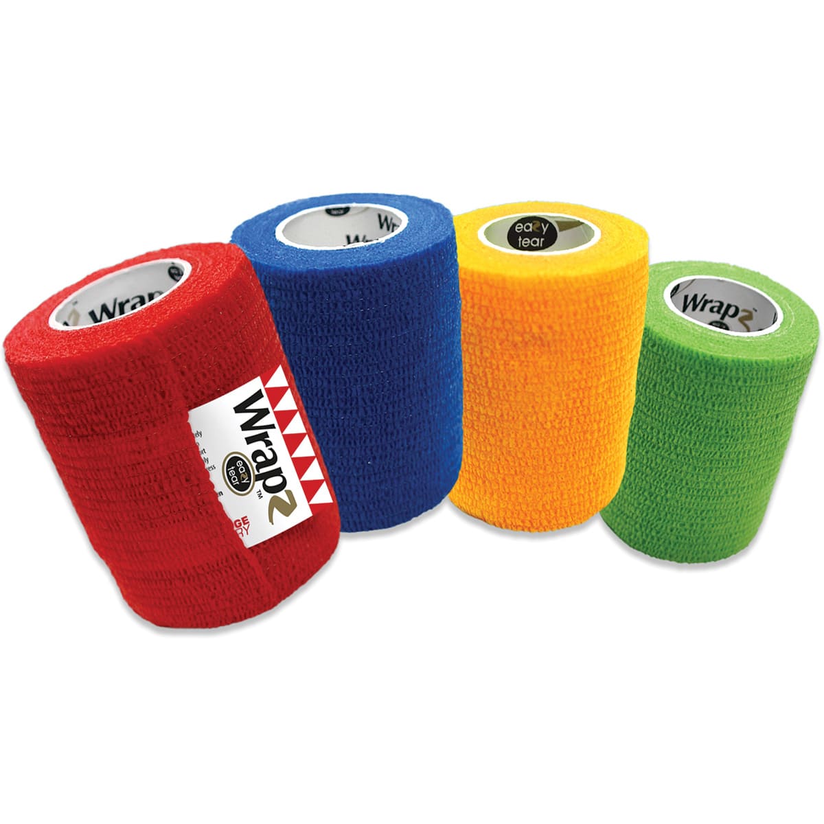 Rapz™ Plain Cohesive Bandages - 10cm (Blue)