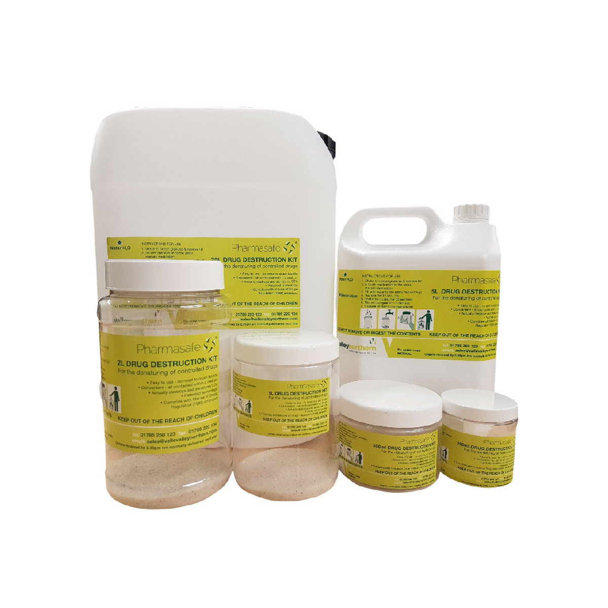 Pharmasafe® Denaturing Kits