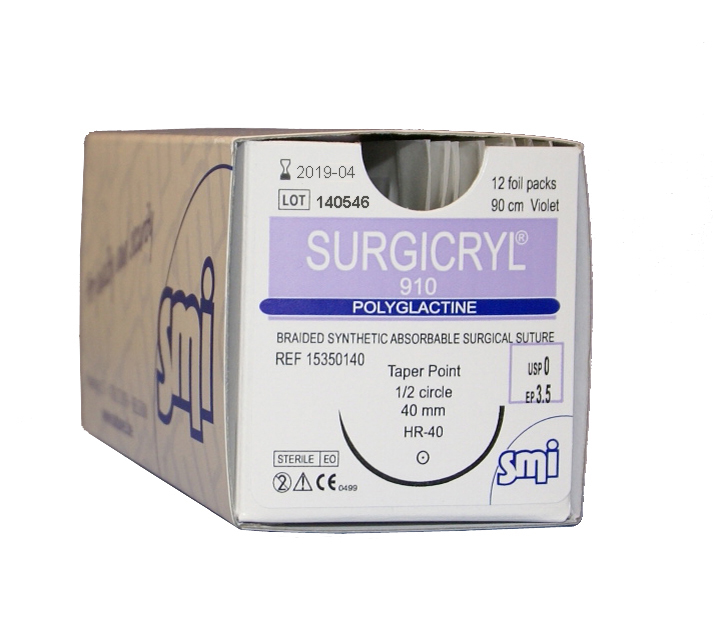 Surgicryl 910 Suture Foil Pack