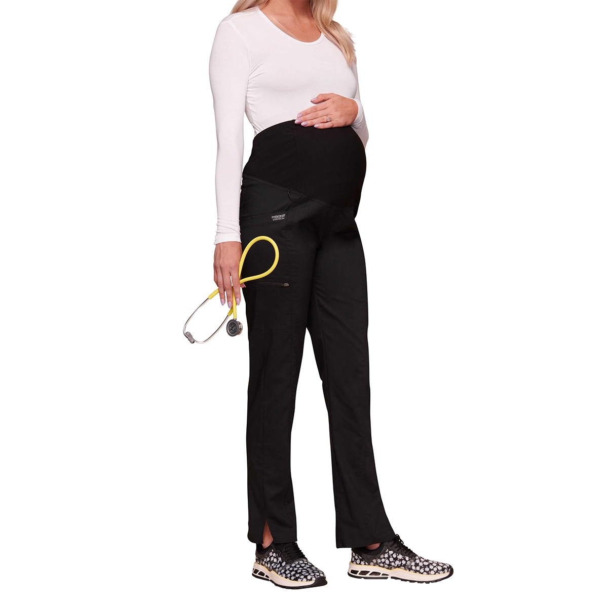 Cherokee Maternity Straight Pull-On Trousers (WWE155)