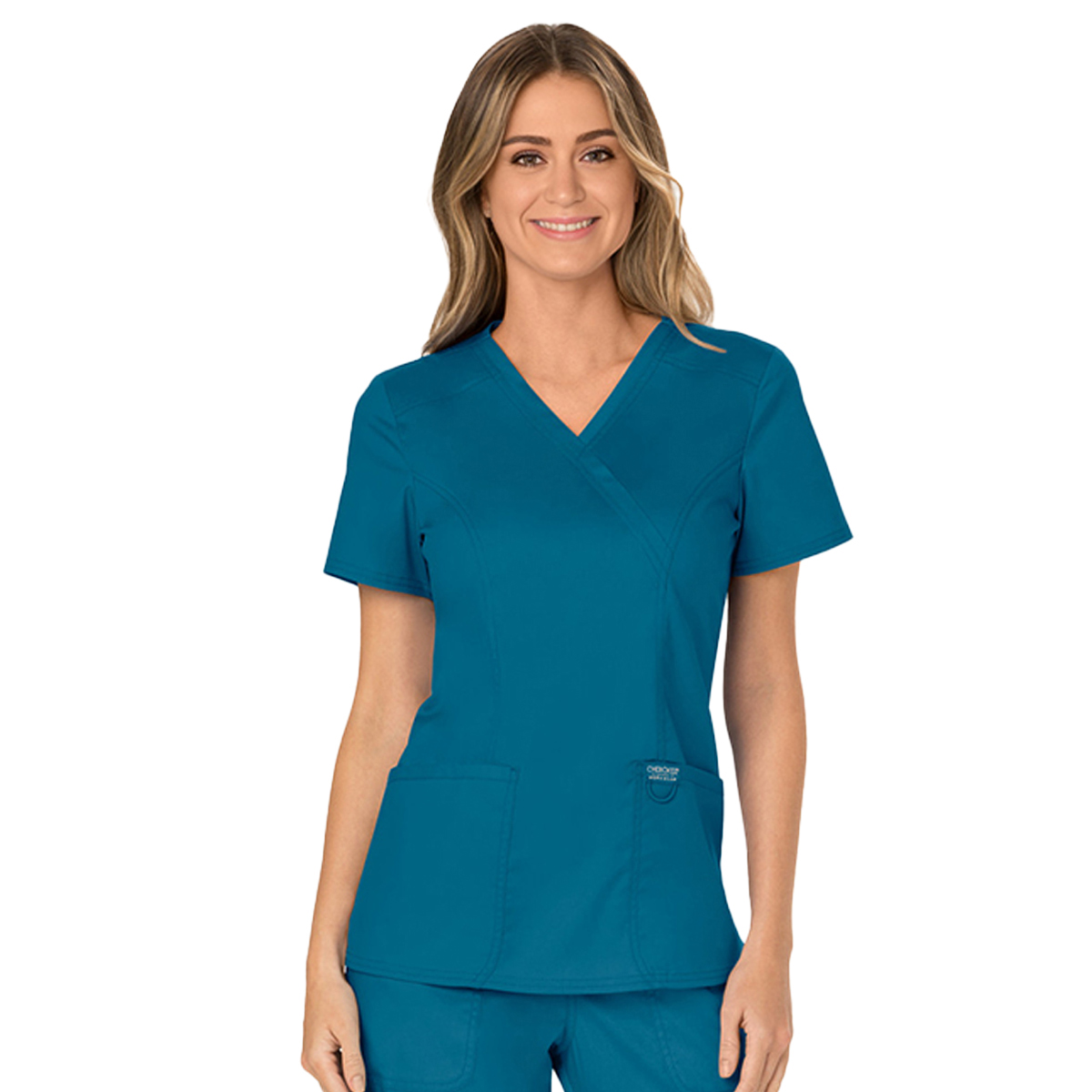 Cherokee Mock Wrap Top (WW610)