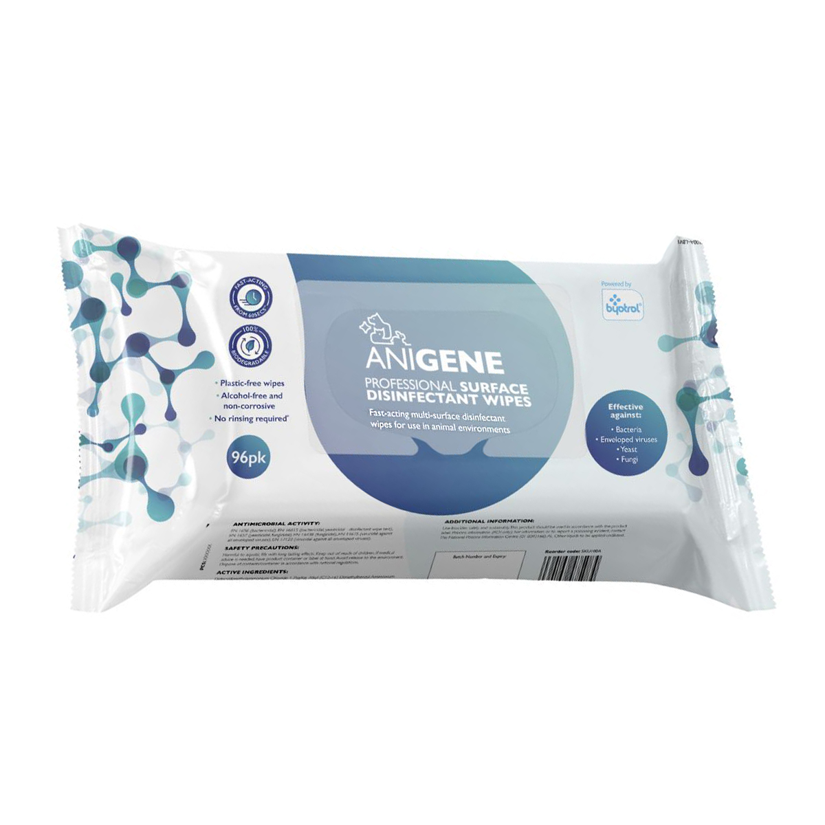 Anigene Surface Disinfectant Wipes - Unfragranced