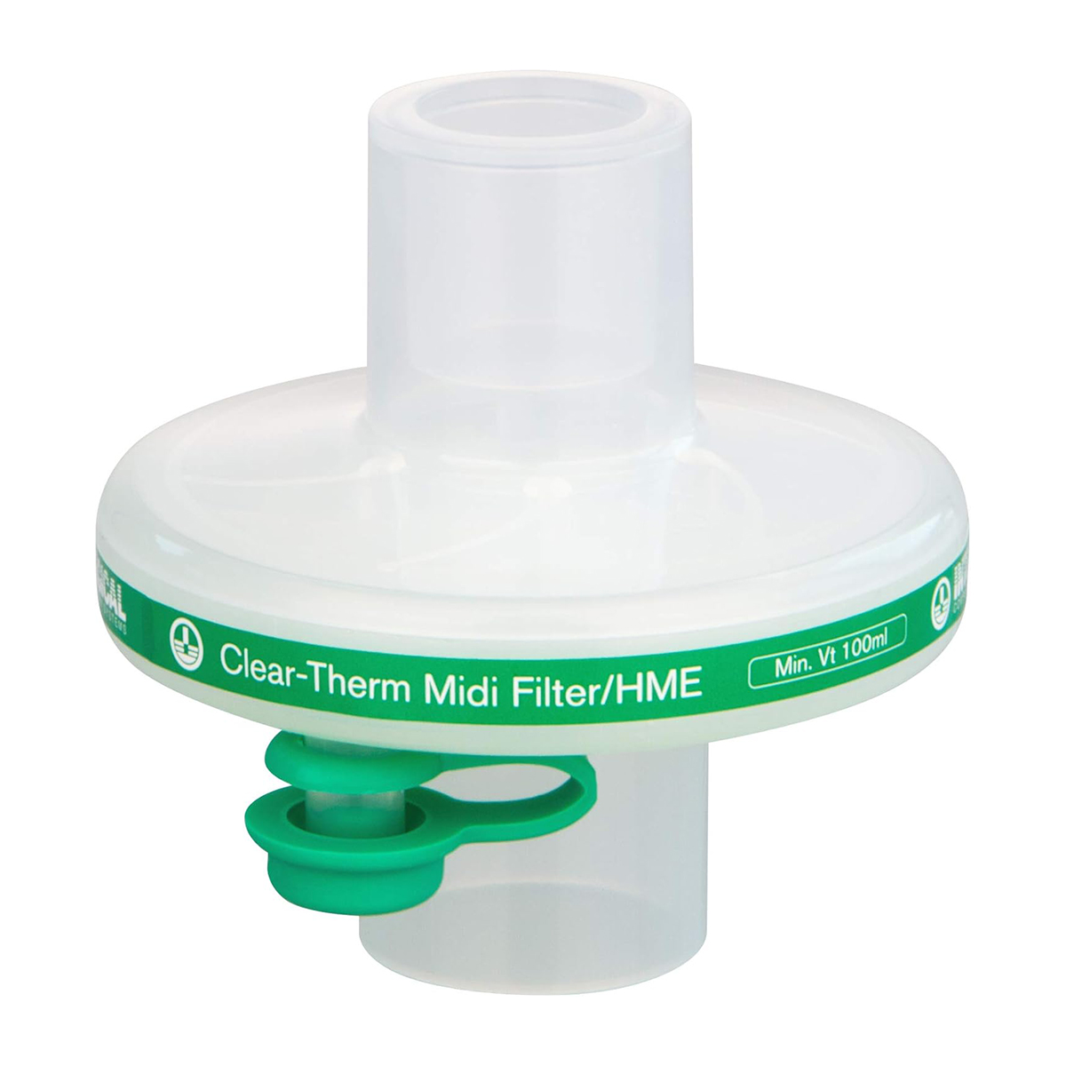 Clear-Therm™ Midi HMEF With Luer Port