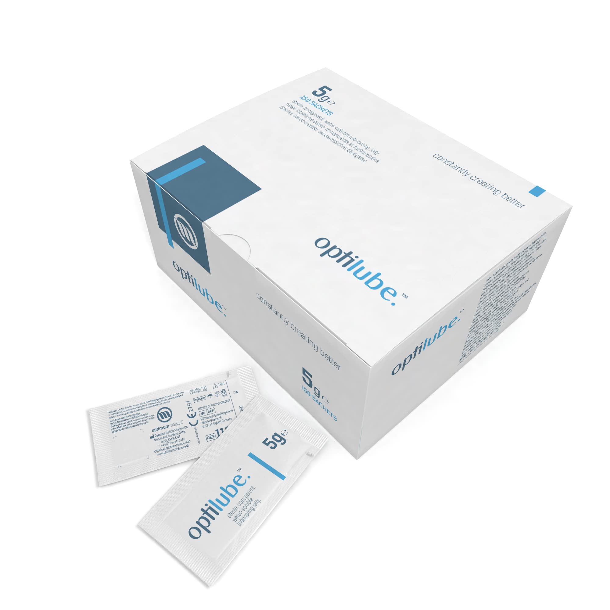OptiLube Lubricating Gel Sachets