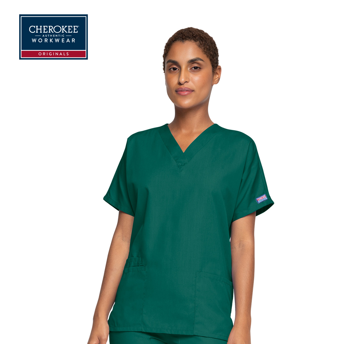 Cherokee V-Neck Unisex Scrub Top (4700)
