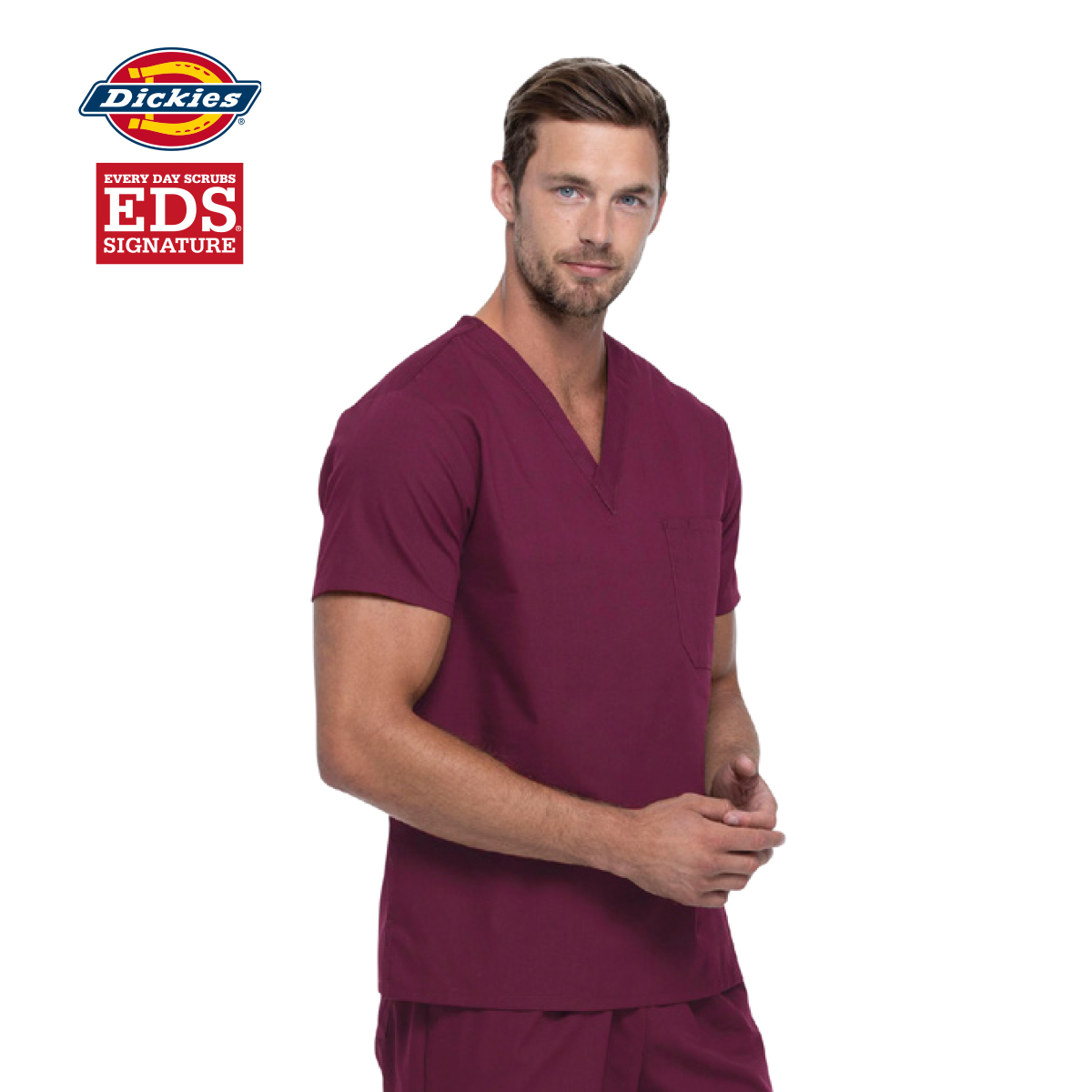 Dickies Unisex V-Neck Scrub Top (CH83706)