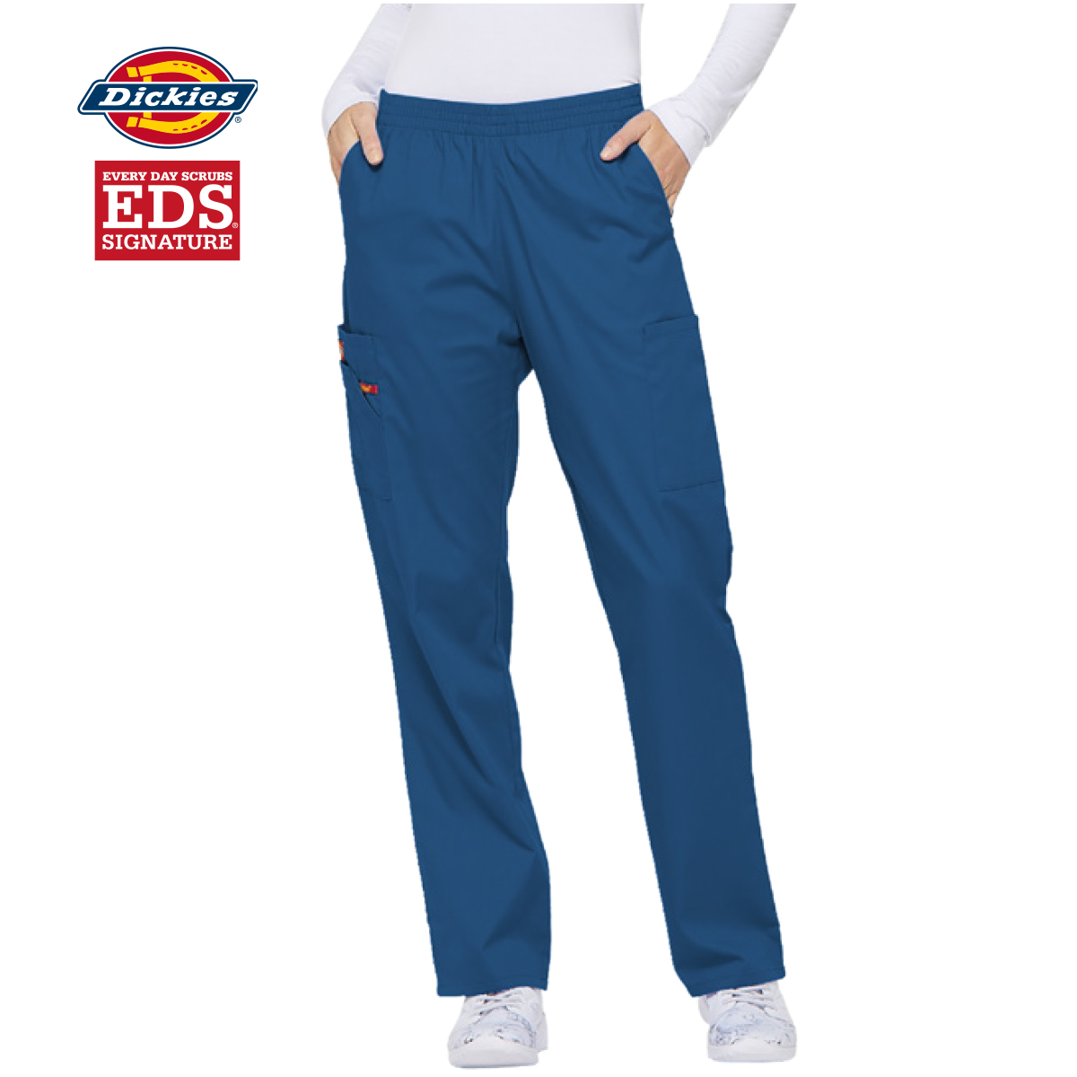 Dickies Natural Rise Pull-On Cargo Female Trouser (CH86106)