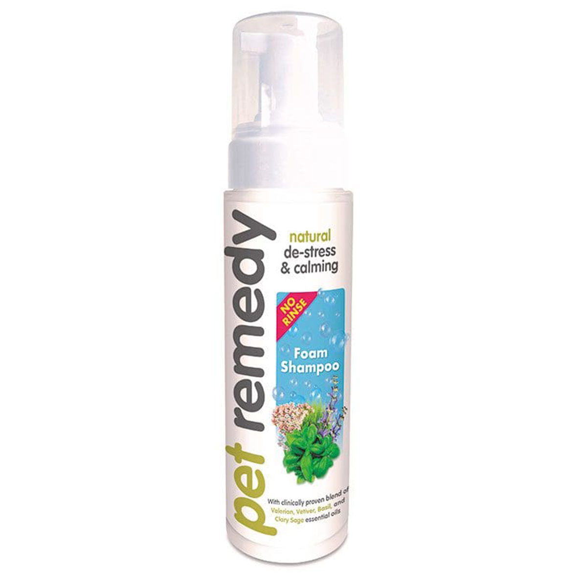 Pet Remedy No Rinse Foam Shampoo