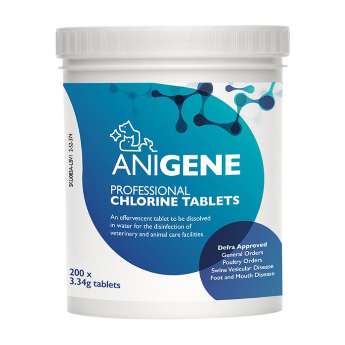 Anigene Chlorine Disinfectant Tablets