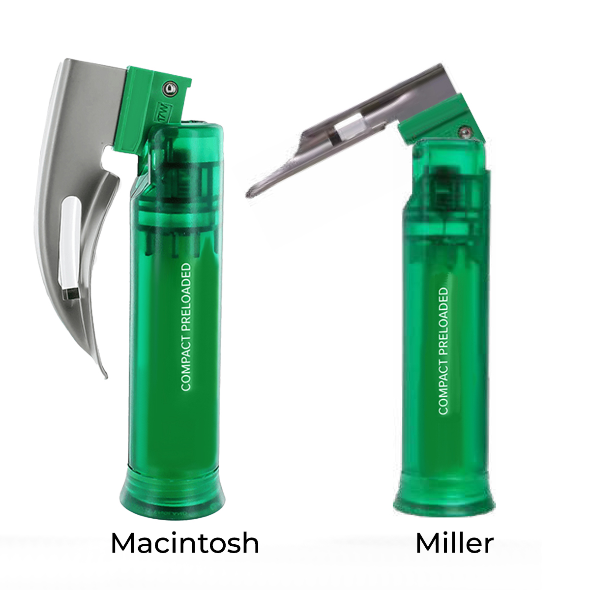 Single-Use Fibre Optic Laryngoscope Set