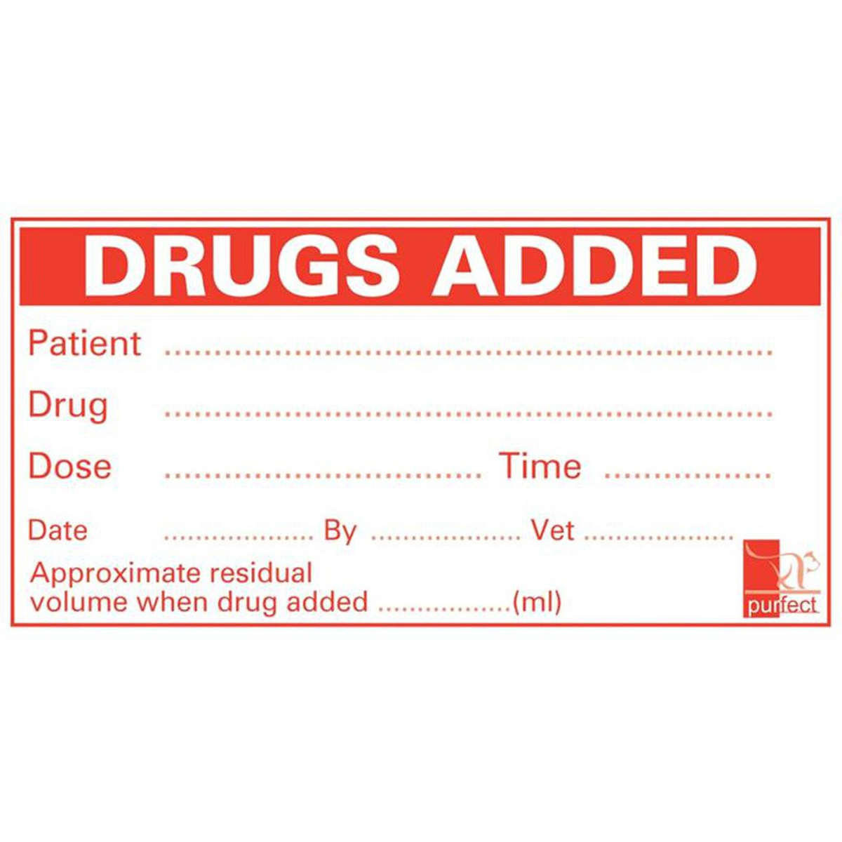 Drug Added Labels