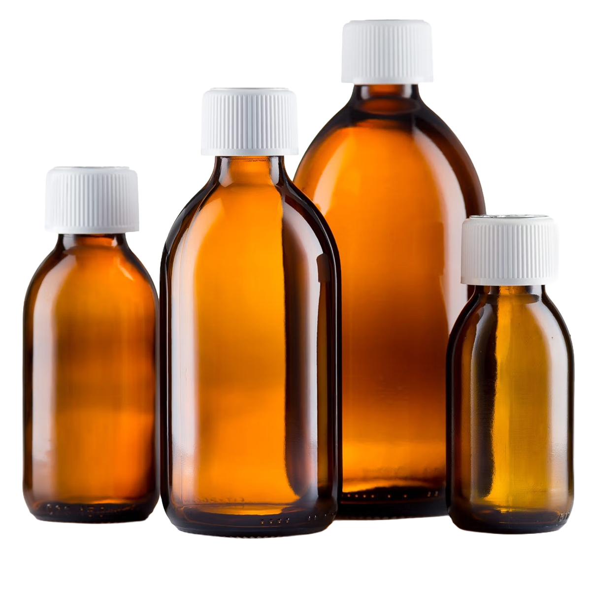 MedoPac Glass Bottles - Pre-Capped