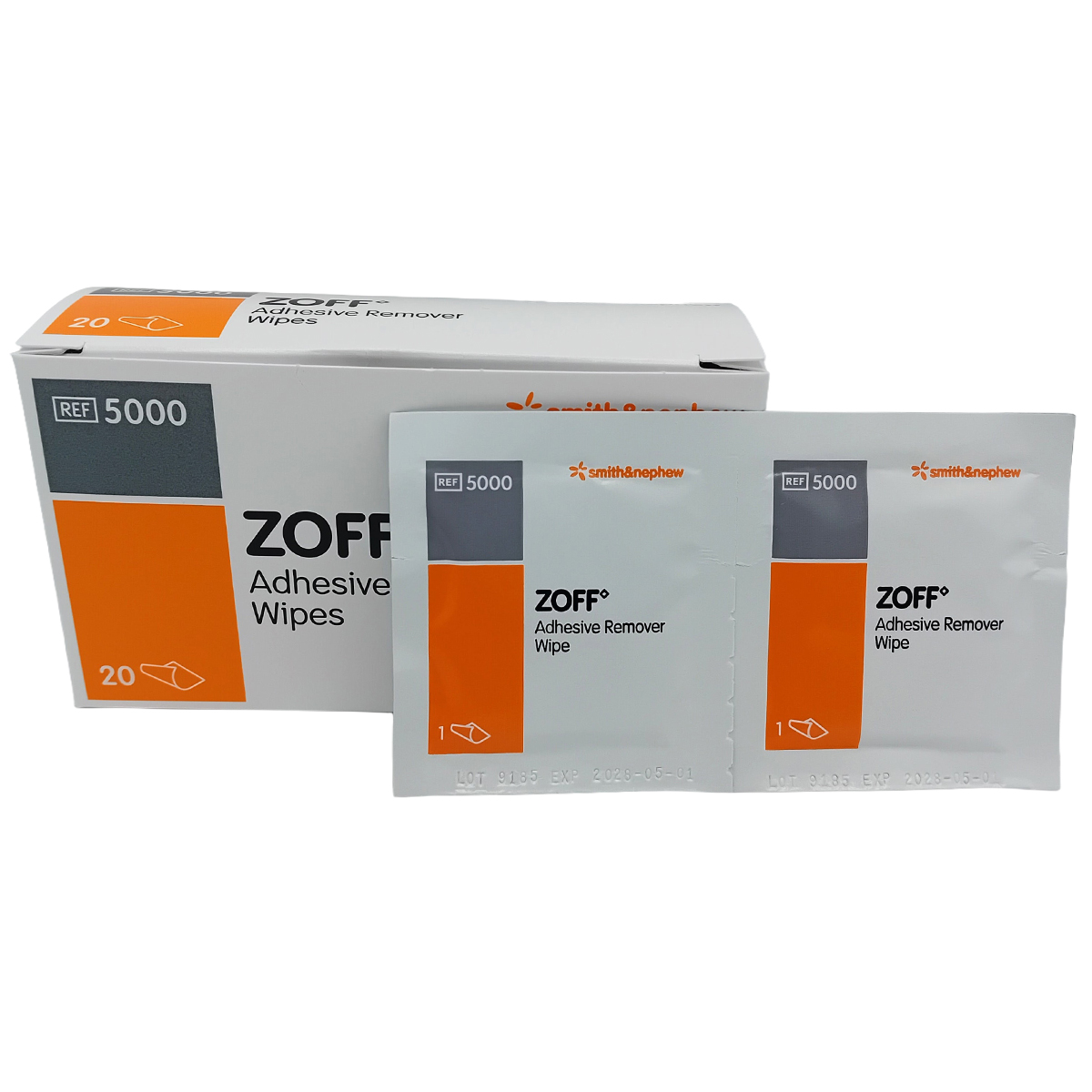 Zoff Adhesive Remover Wipes