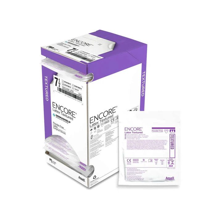 Ansell ENCORE® Latex Textured Surgical Gloves