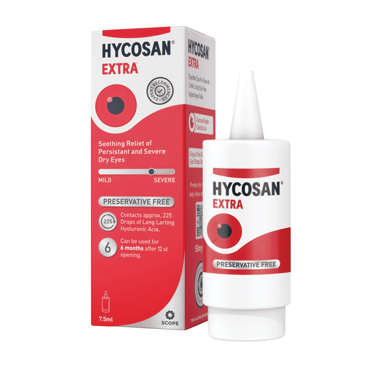 Hycosan Extra Lubricating Eye Drops