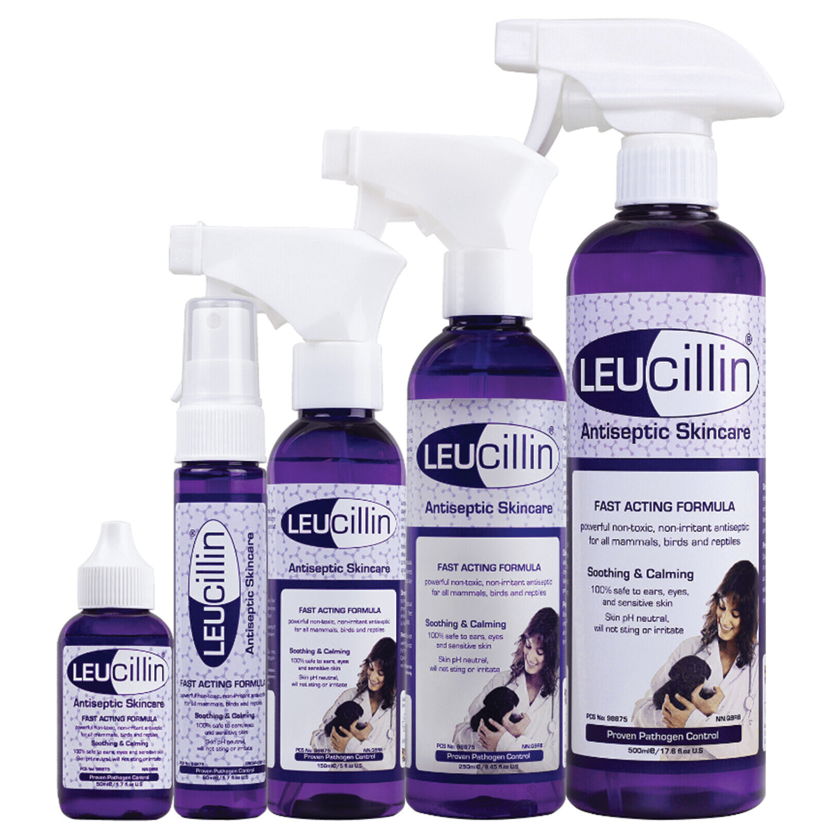 Leucillin Antiseptic Skin Care Solution