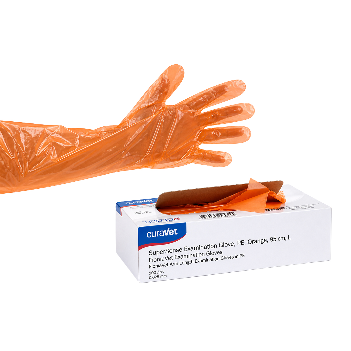 Polyethylene Arm Length Examination Gloves