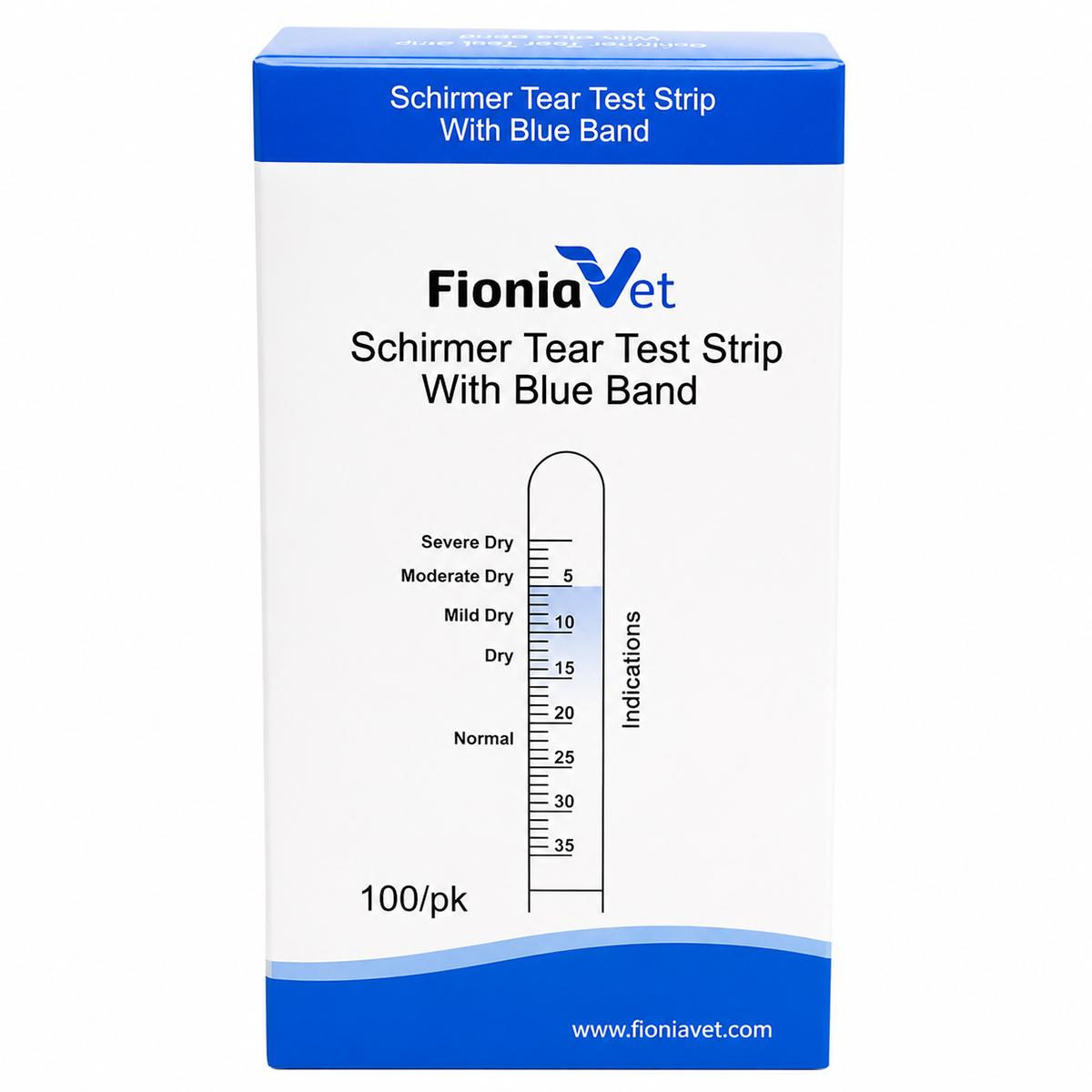 Veterinary Schirmer Straight Tear Test Strips