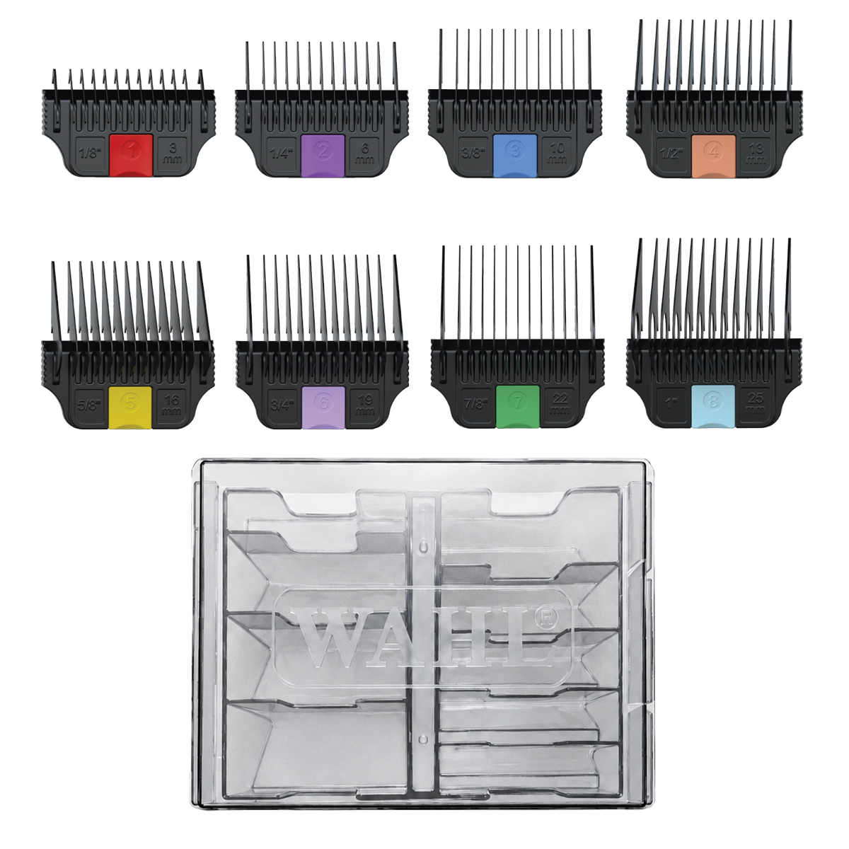 Wahl Detachable Steel Wide Comb Pack